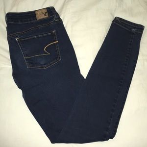 AE Stretch Jegging Dark Wash